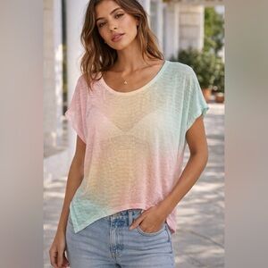 Guess Sheer Pastel Tee